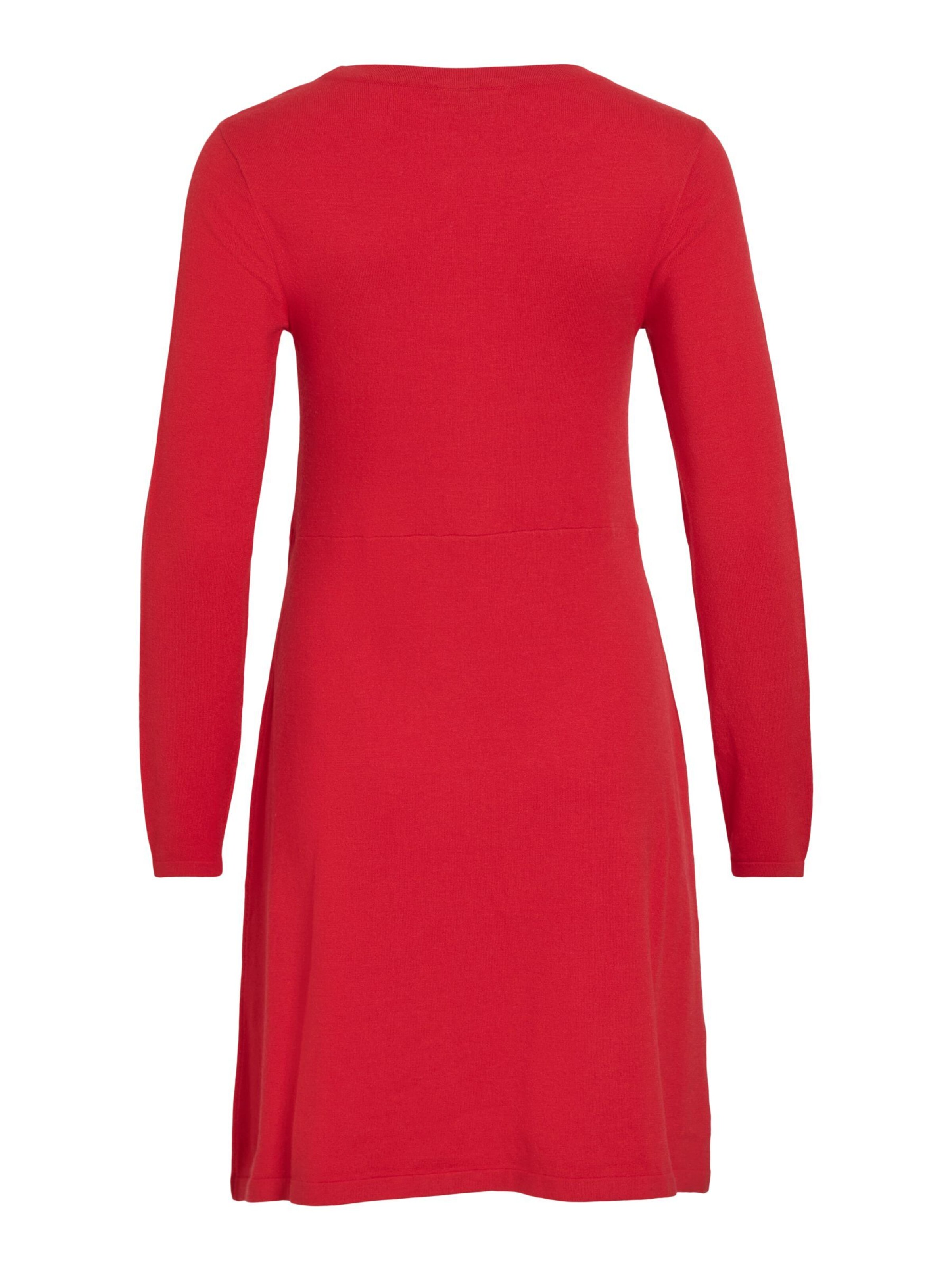VILA Kleid 'HELLIE' in Rot