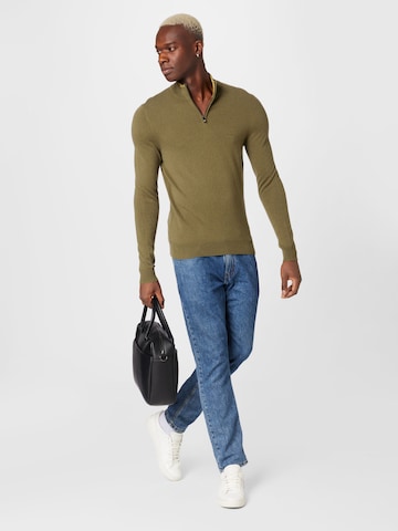 Pull-over 'Barlo' BOSS en vert