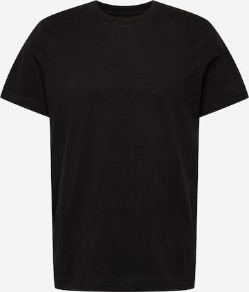 WEEKDAY Shirt in Black: front