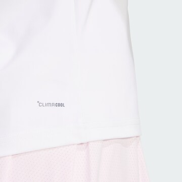 T-shirt fonctionnel 'Club' ADIDAS PERFORMANCE en blanc