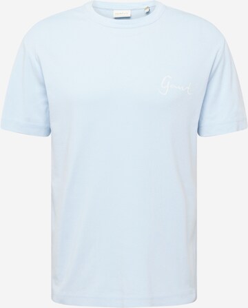 T-Shirt 'SEASONAL' GANT en bleu : devant