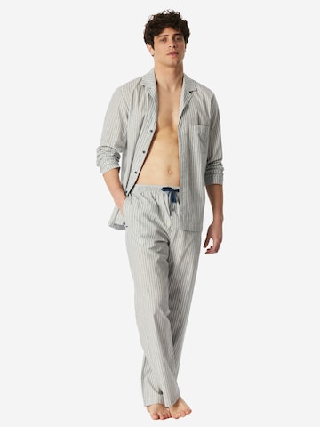 SCHIESSER Pyjamahose in Grau