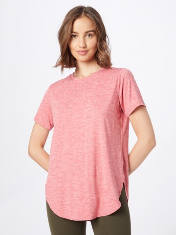 SKECHERS Functioneel shirt in Rood: voorkant