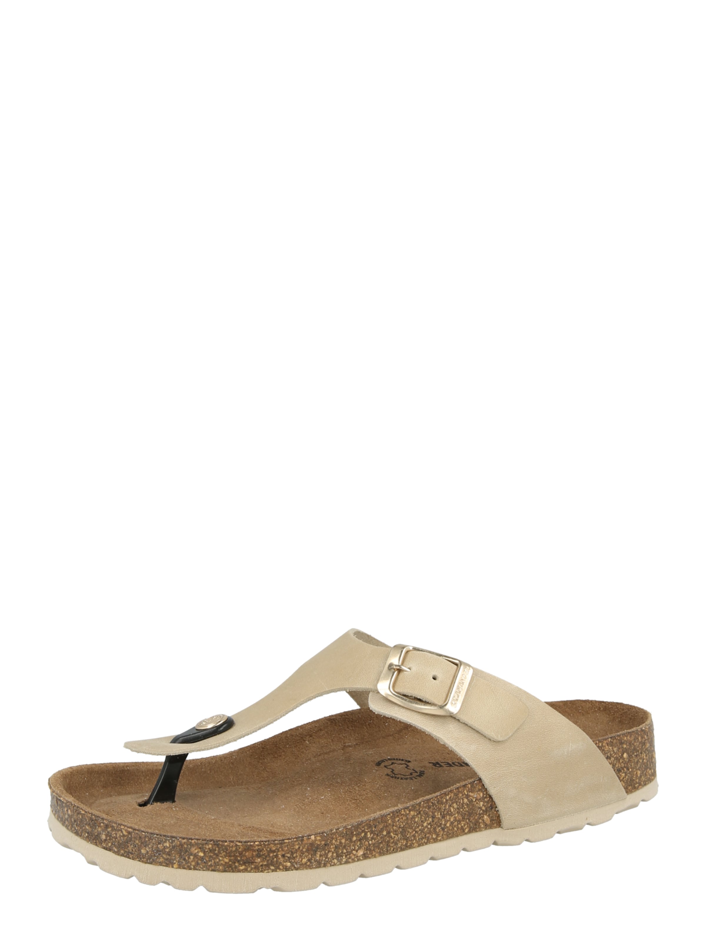 SALAMANDER Zehentrenner in Beige: Vorderseite