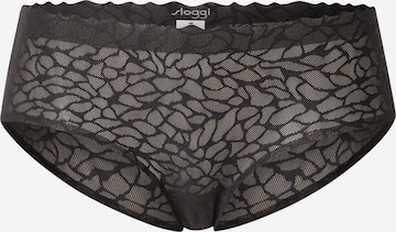 SLOGGI Дамски бикини 'Zero Feel Lace 2.0' в черно: отпред