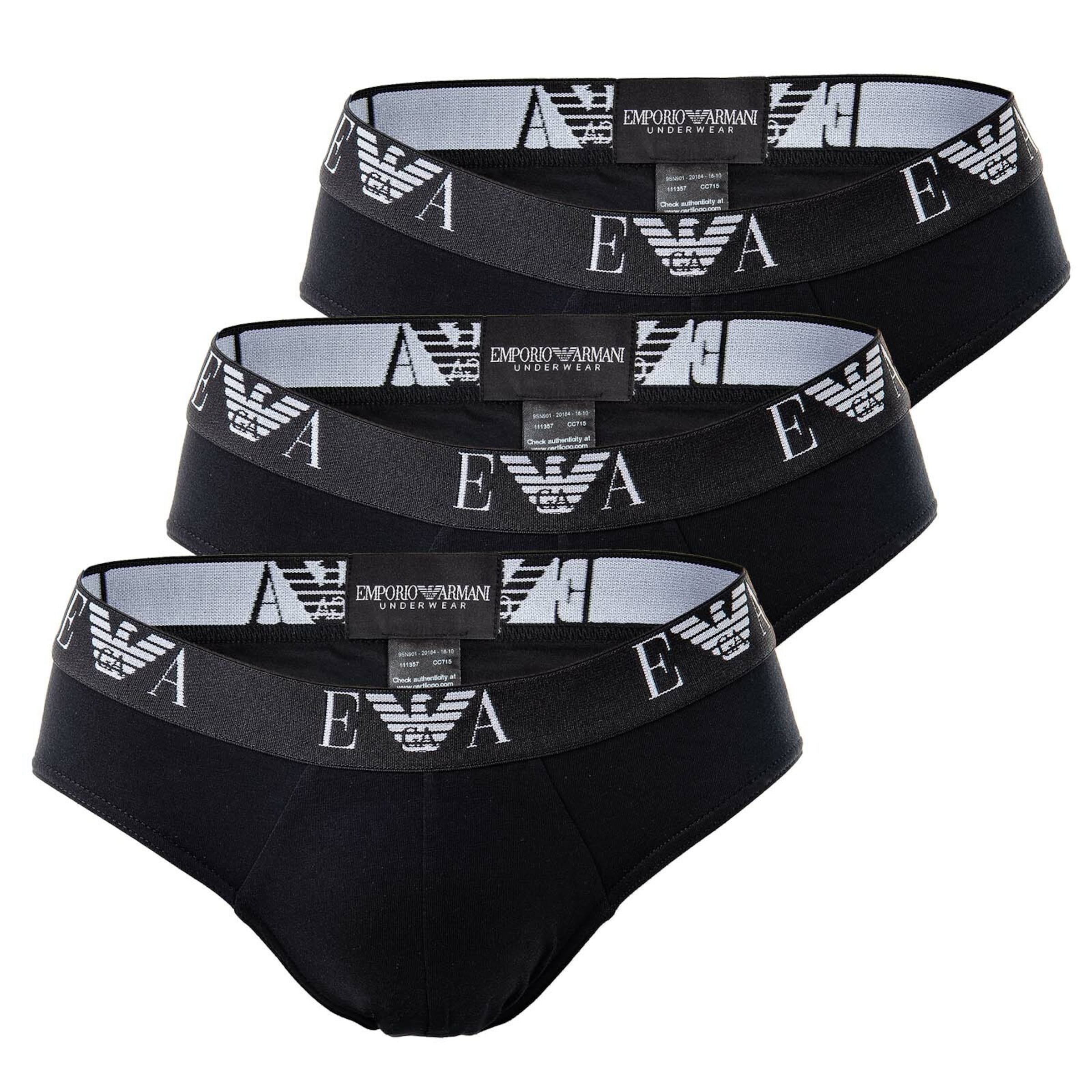 Emporio Armani Slip - fekete: elől