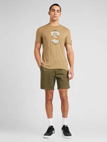 super.natural Functioneel shirt 'YES WE CANNED' in Beige