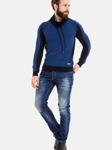 CIPO & BAXX Trui in Blauw