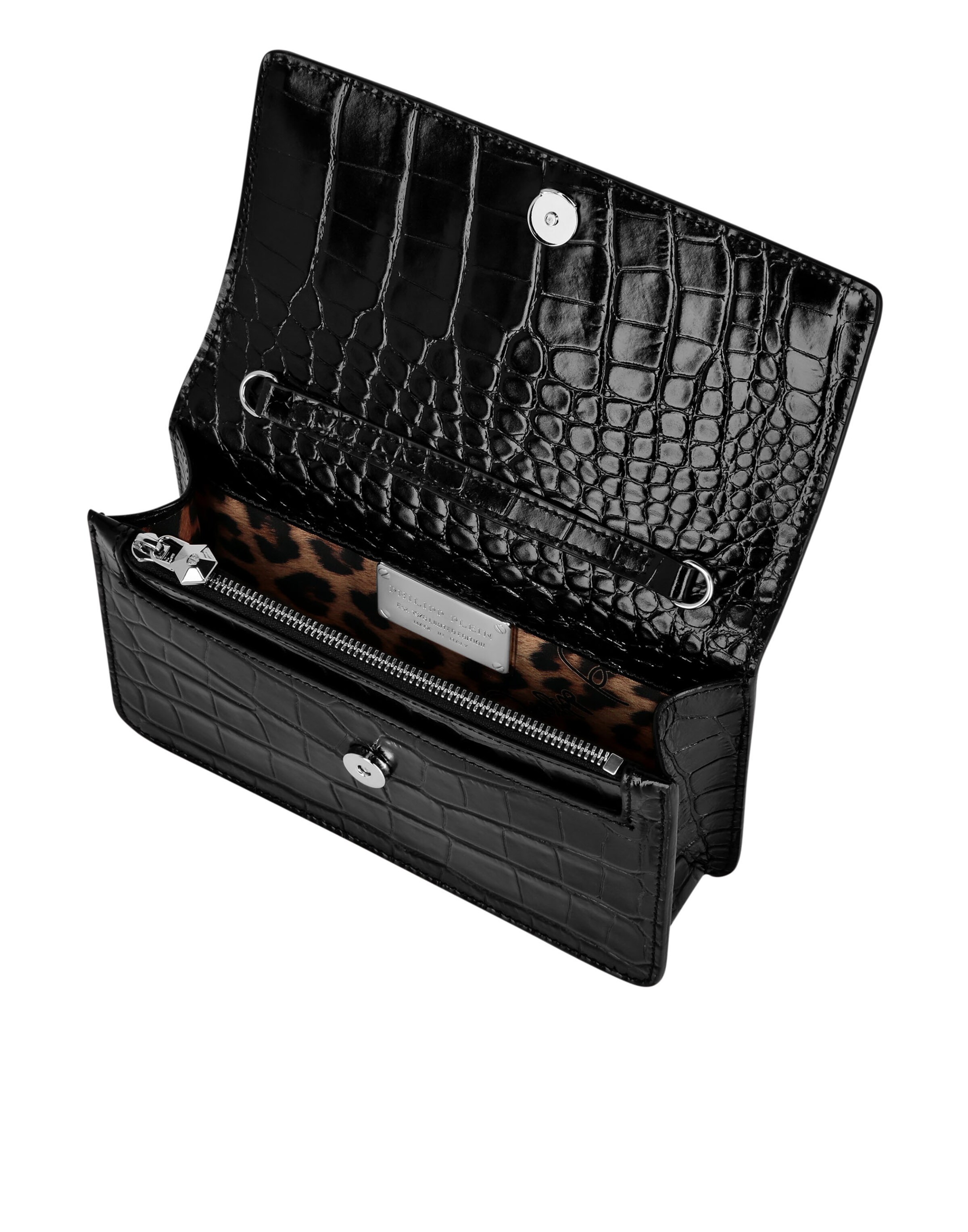 Borsa a tracolla 'Hexagon' di Philipp Plein in nero