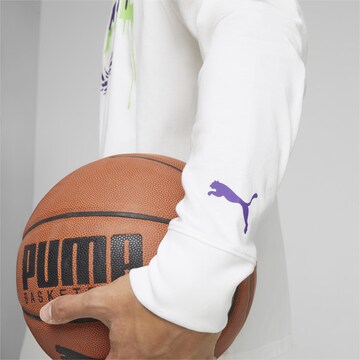 T-Shirt fonctionnel 'Melo x Toxic' PUMA en blanc