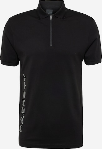 Hackett London T-shirt i svart: framsida