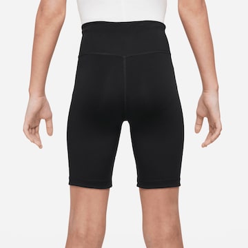 Skinny Pantaloni sport de la NIKE pe negru