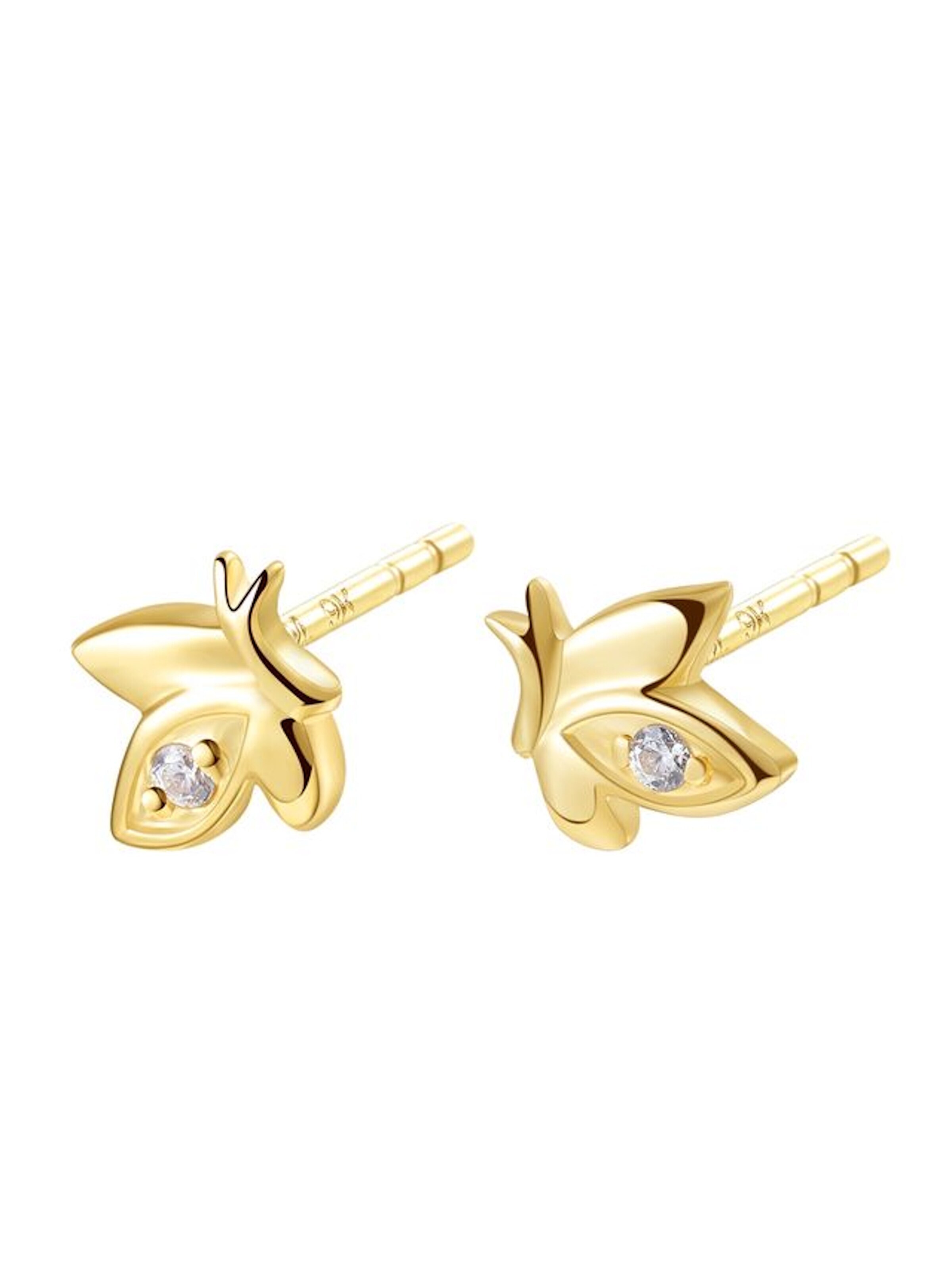 Dear Me Ohrringe 'Awaken'‌ in Gold: Vorderseite
