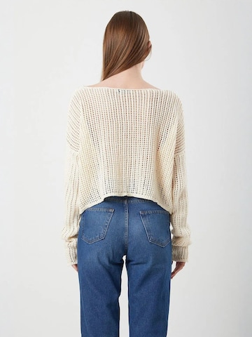 Pullover di MixRay in beige