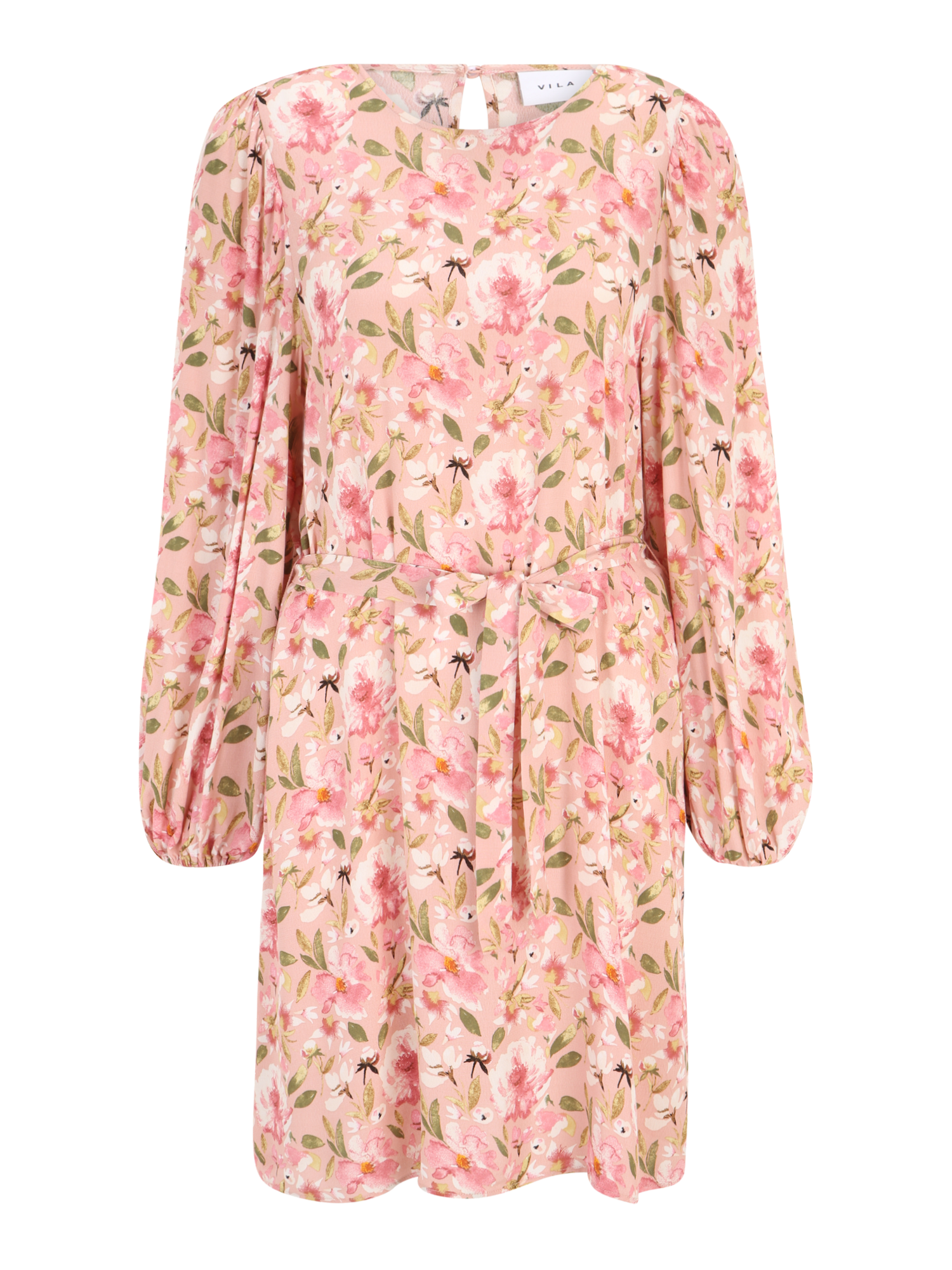 Odzież Kobiety Vila Petite Sukienka LAUREN w kolorze Różowy Pudrowym 