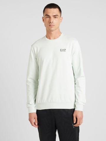 EA7 Emporio Armani Dressipluus, värv valge: eest vaates