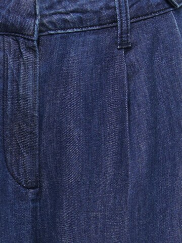 ONLY - Pierna ancha Pantalón vaquero plisado 'ONLPose' en azul