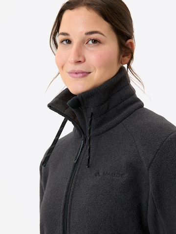 VAUDE Athletic fleece jacket 'Skomer' in Black