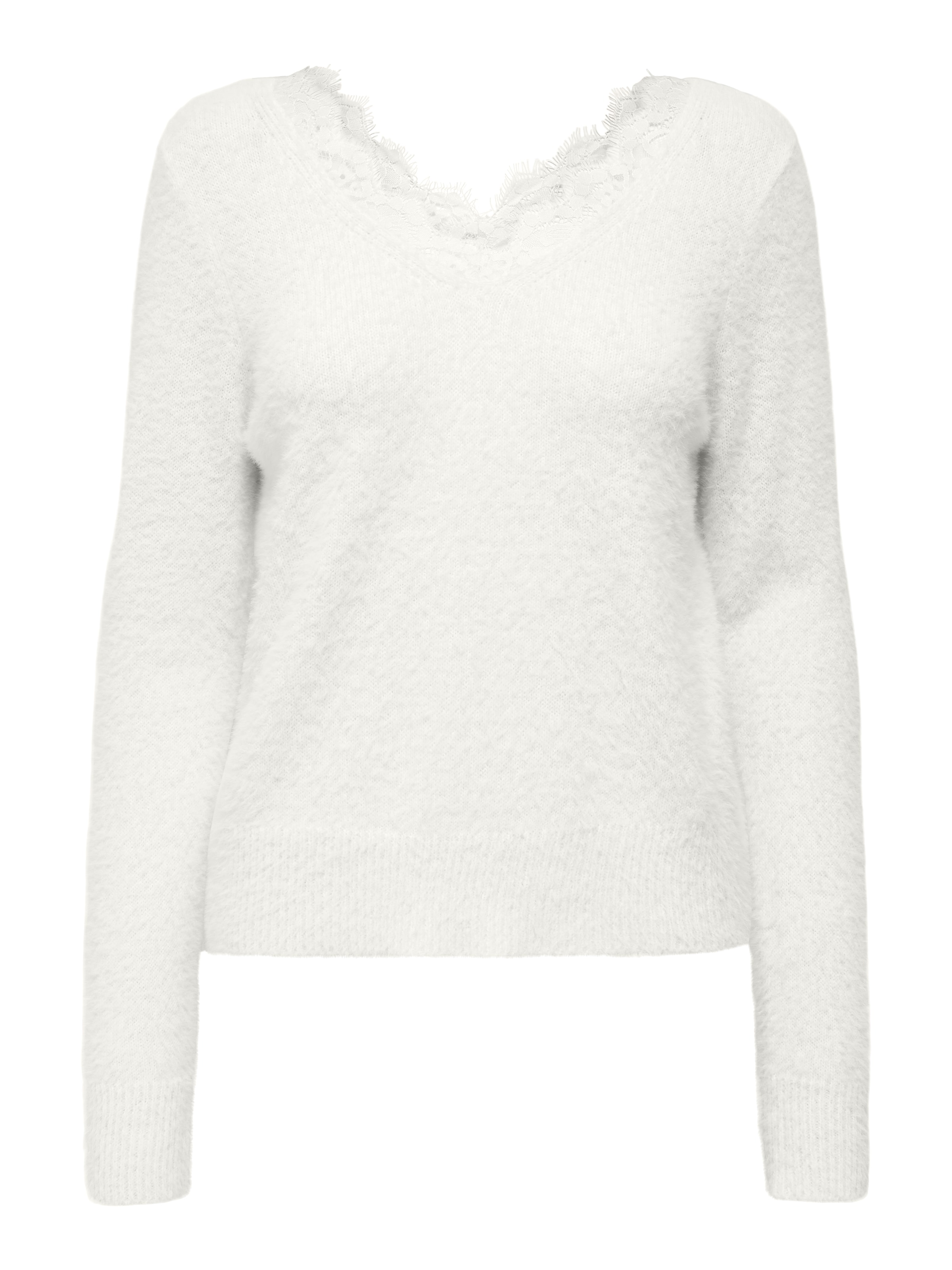 ONLY Sweater 'ONLPIUMO' in White: front
