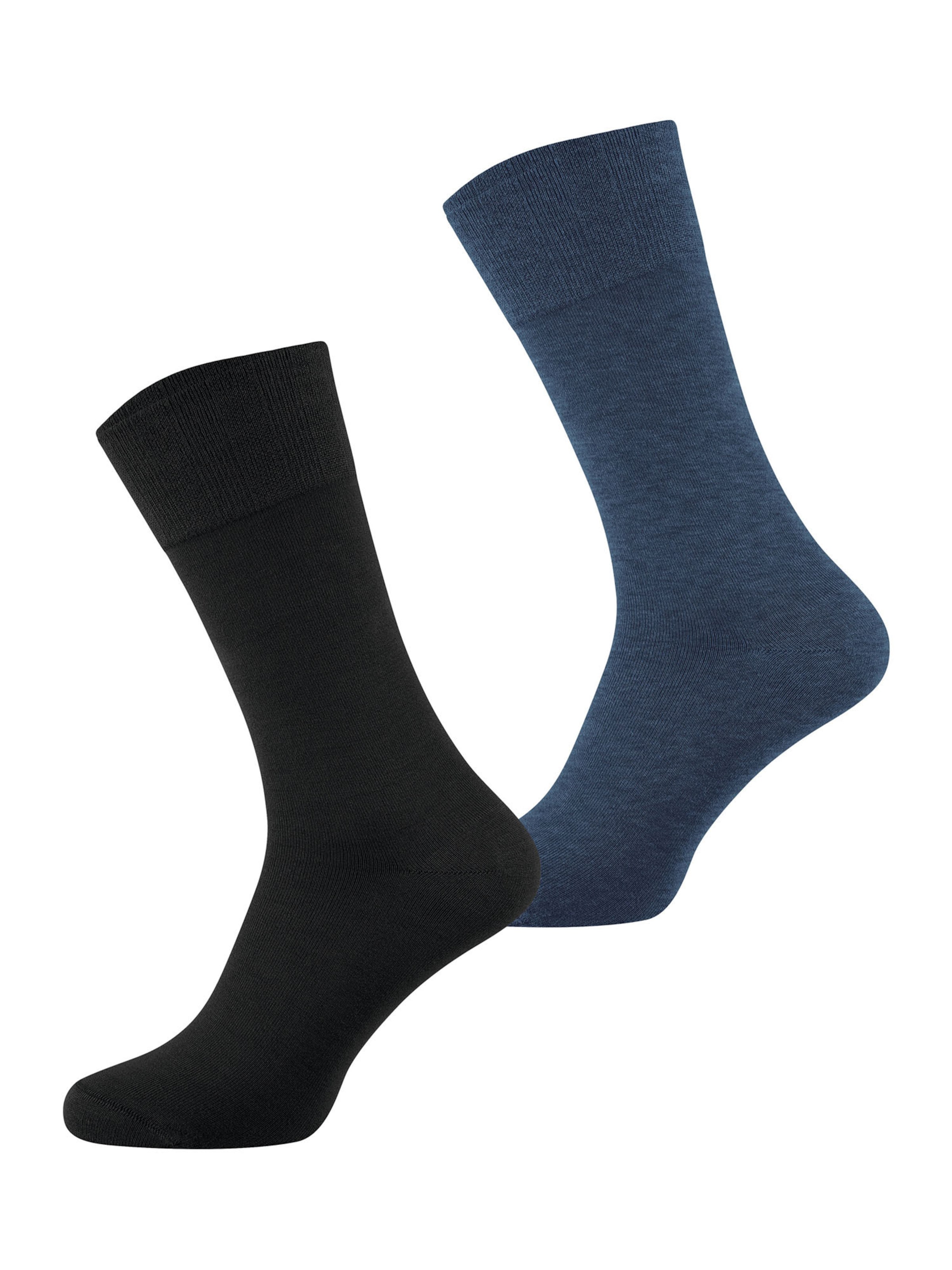 Nur Der Socks ' Bambus ' in Blue: front