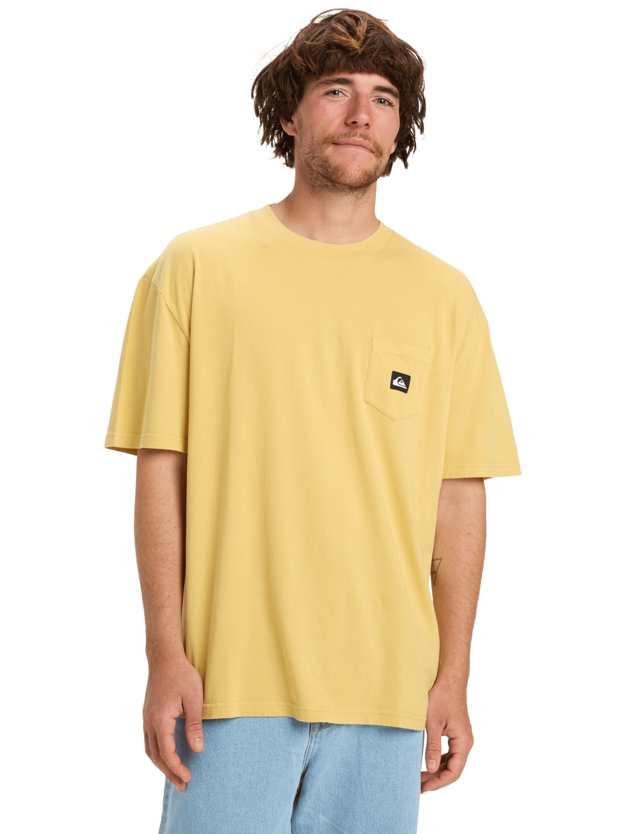 QUIKSILVER Shirt in Yellow: front