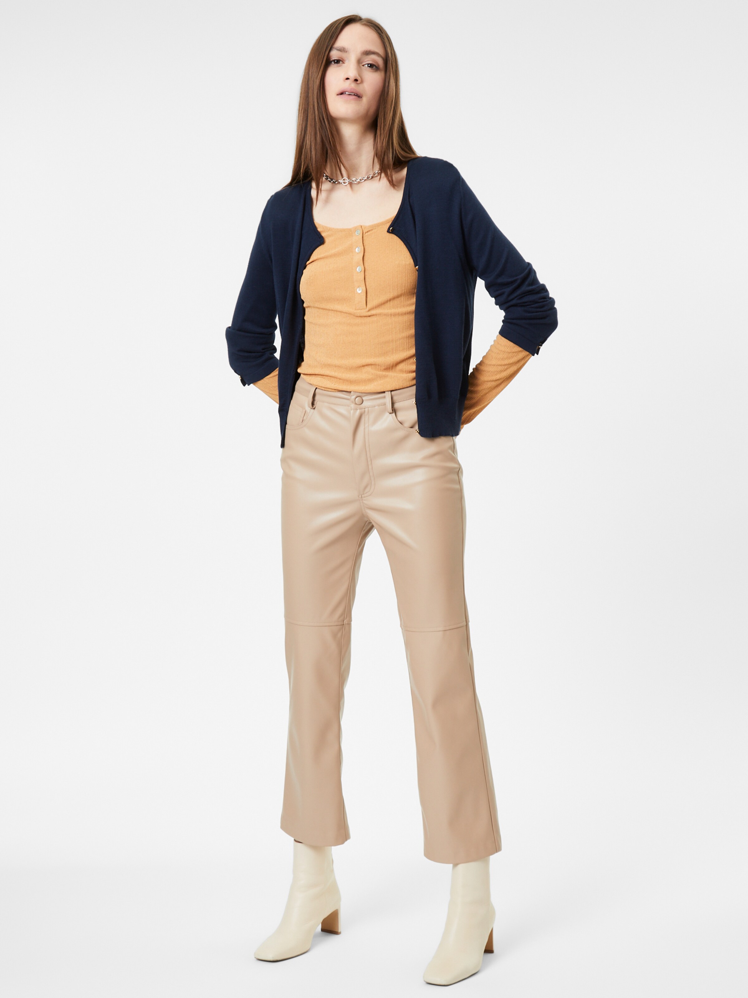 Frauen Pullover & Strick MORE & MORE Strickjacke in Navy - LE62523 Frauen Pullover & Strick MORE & MORE Strickjacke in Navy - LE62523