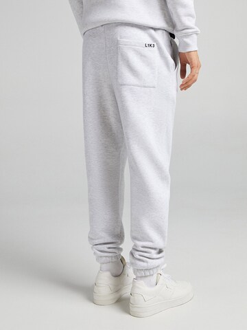 Bershka Tapered Hose in Grau