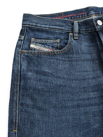 DIESEL Wide Leg Jeans 'D-Viker' in Blau