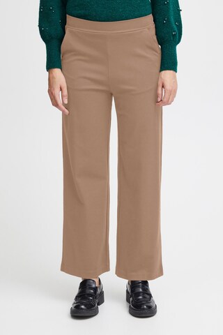 Fransa - regular Pantalón en marrón: frente