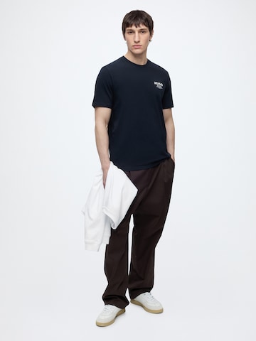 HUGO Shirt 'Nesptee' in Blauw