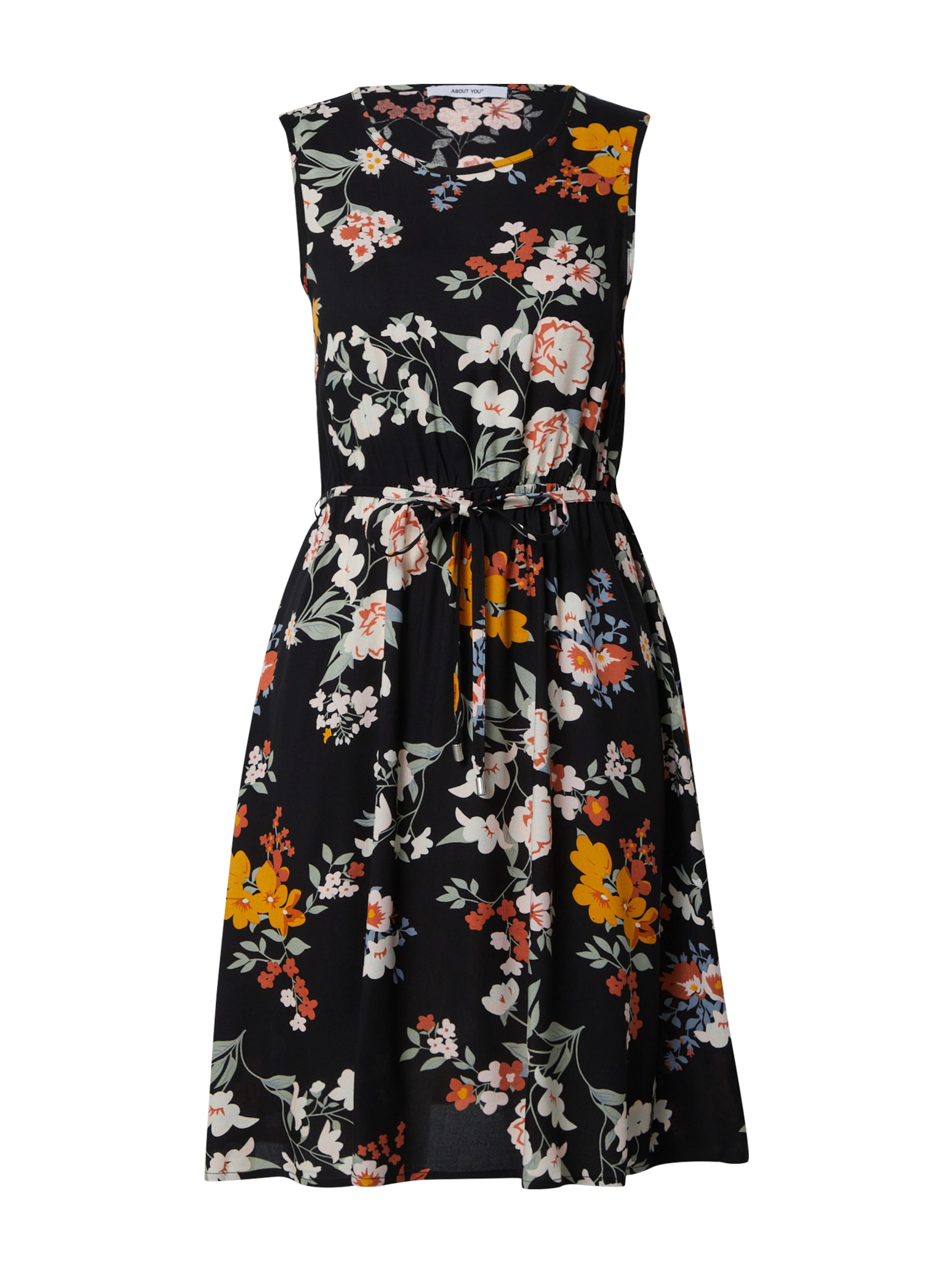 Robe 'Jenny Dress' ABOUT YOU en noir : devant