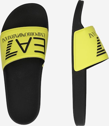 EA7 Emporio Armani Beach & Pool Shoes in Yellow