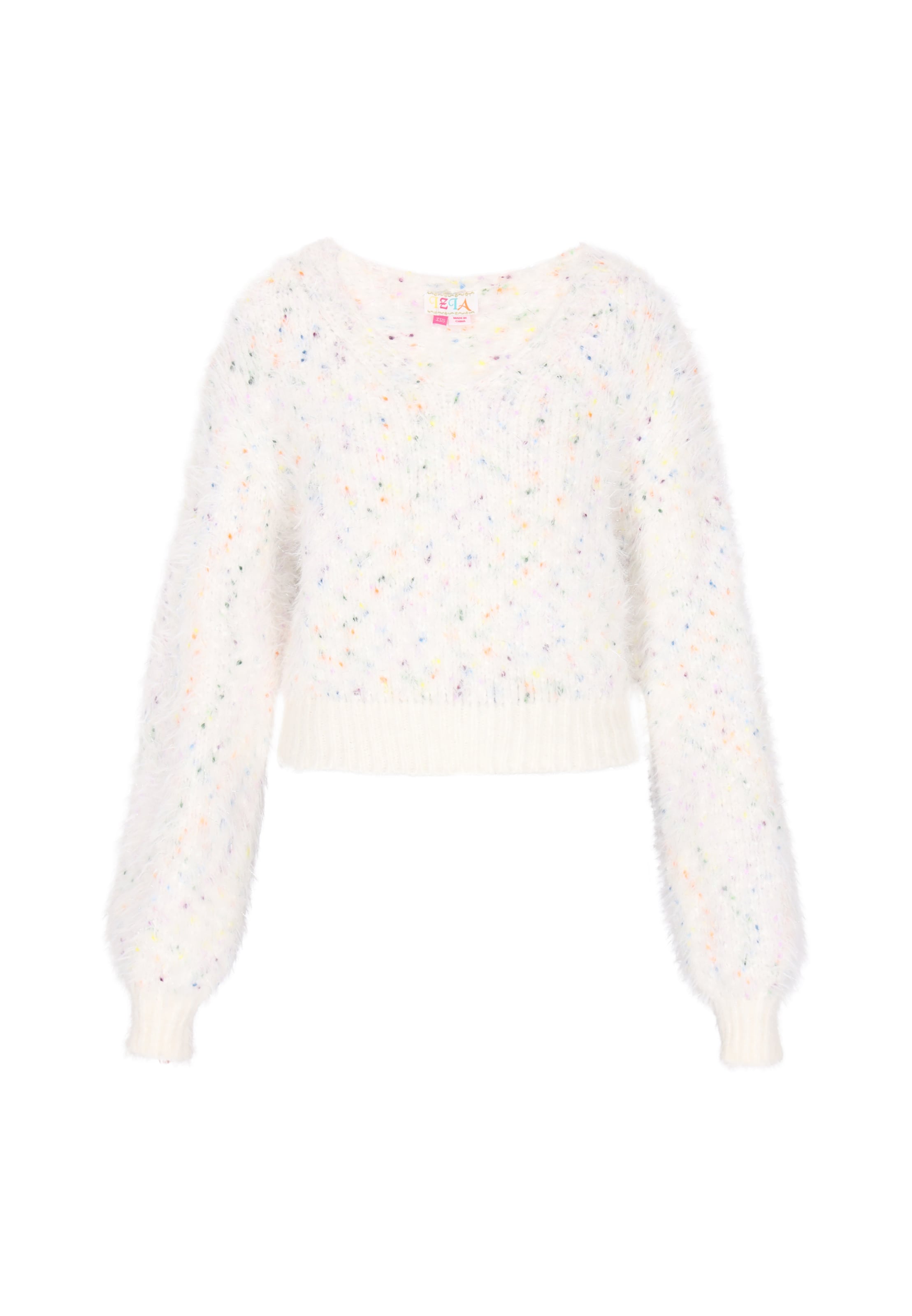 IZIA Pullover in Weiß: Vorderseite