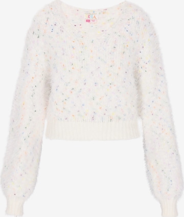 IZIA Pullover in Weiß: Vorderseite