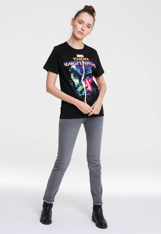 LOGOSHIRT Shirt 'Marvel Comics' in Gemengde kleuren