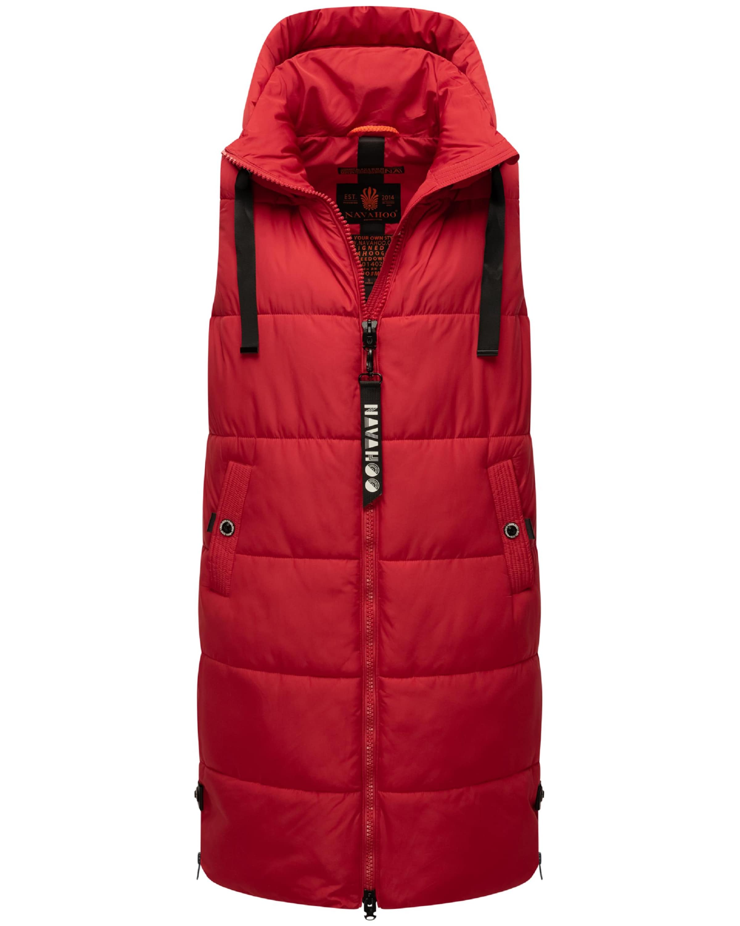 Gilet 'Schnuffelchen' NAVAHOO en rouge