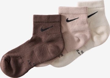 Nike Sportswear Socks in Beige: front