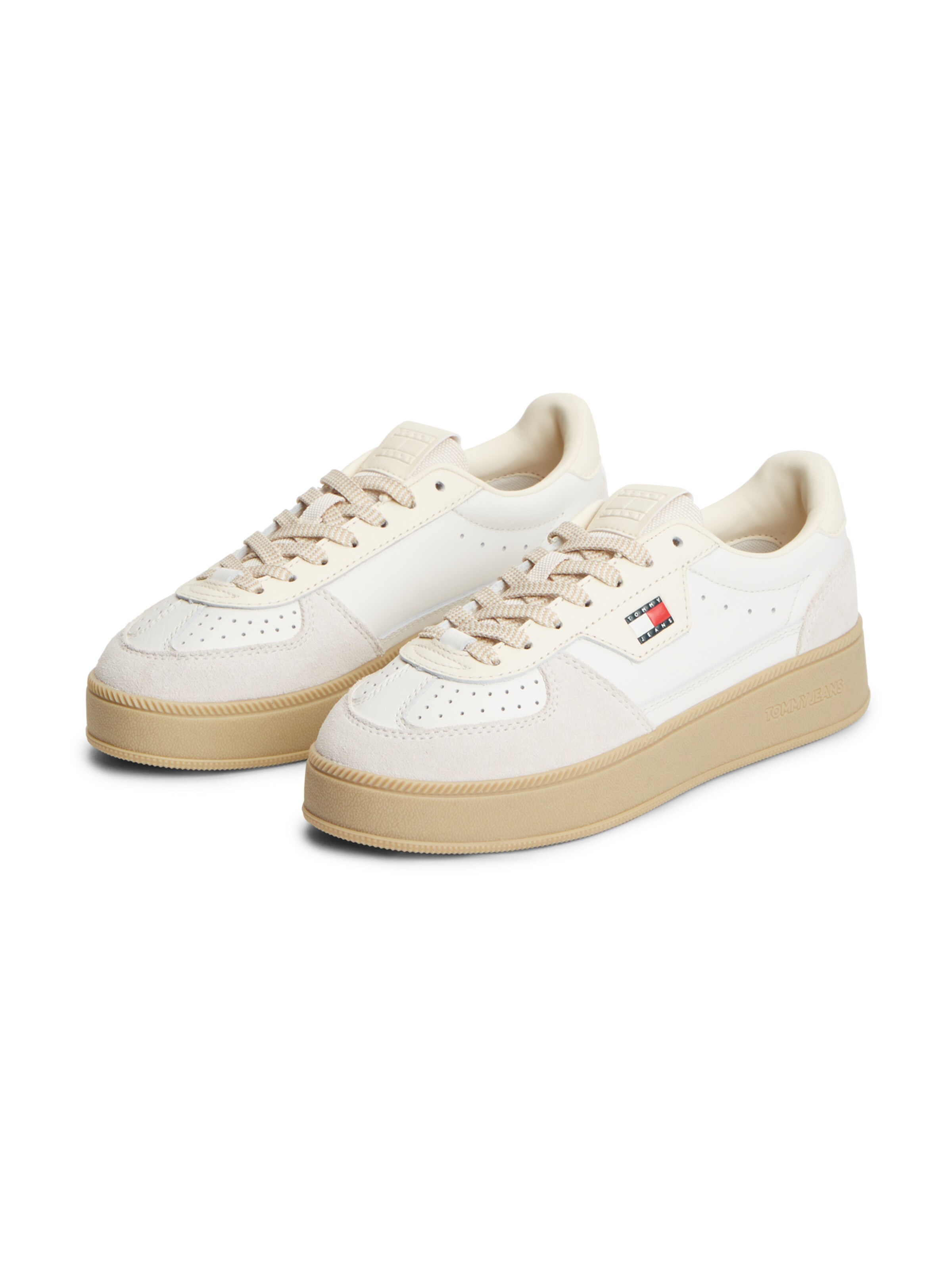 Sneaker low 'The Greenwich Edge Max' de la Tommy Jeans pe alb