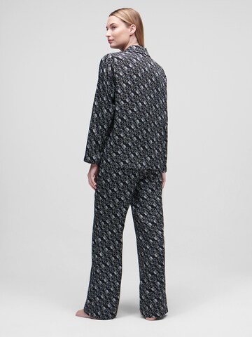 Karl Lagerfeld Pyjama in Schwarz