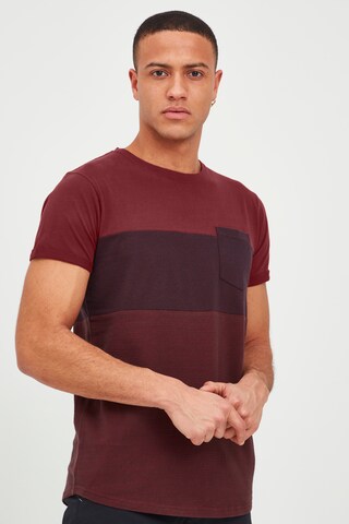 T-Shirt INDICODE JEANS en rouge : devant