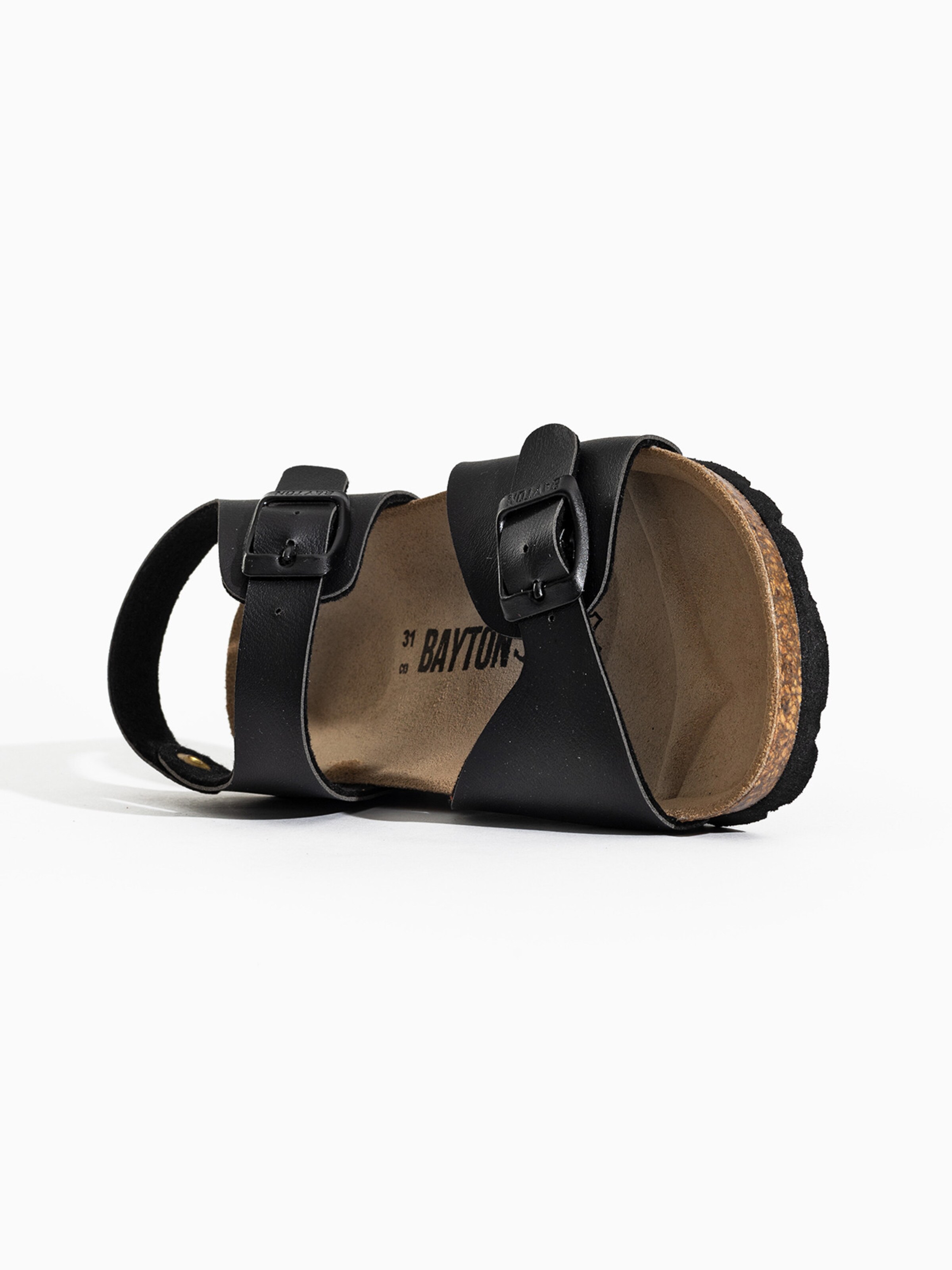 Sandales 'Pegase' Bayton en noir