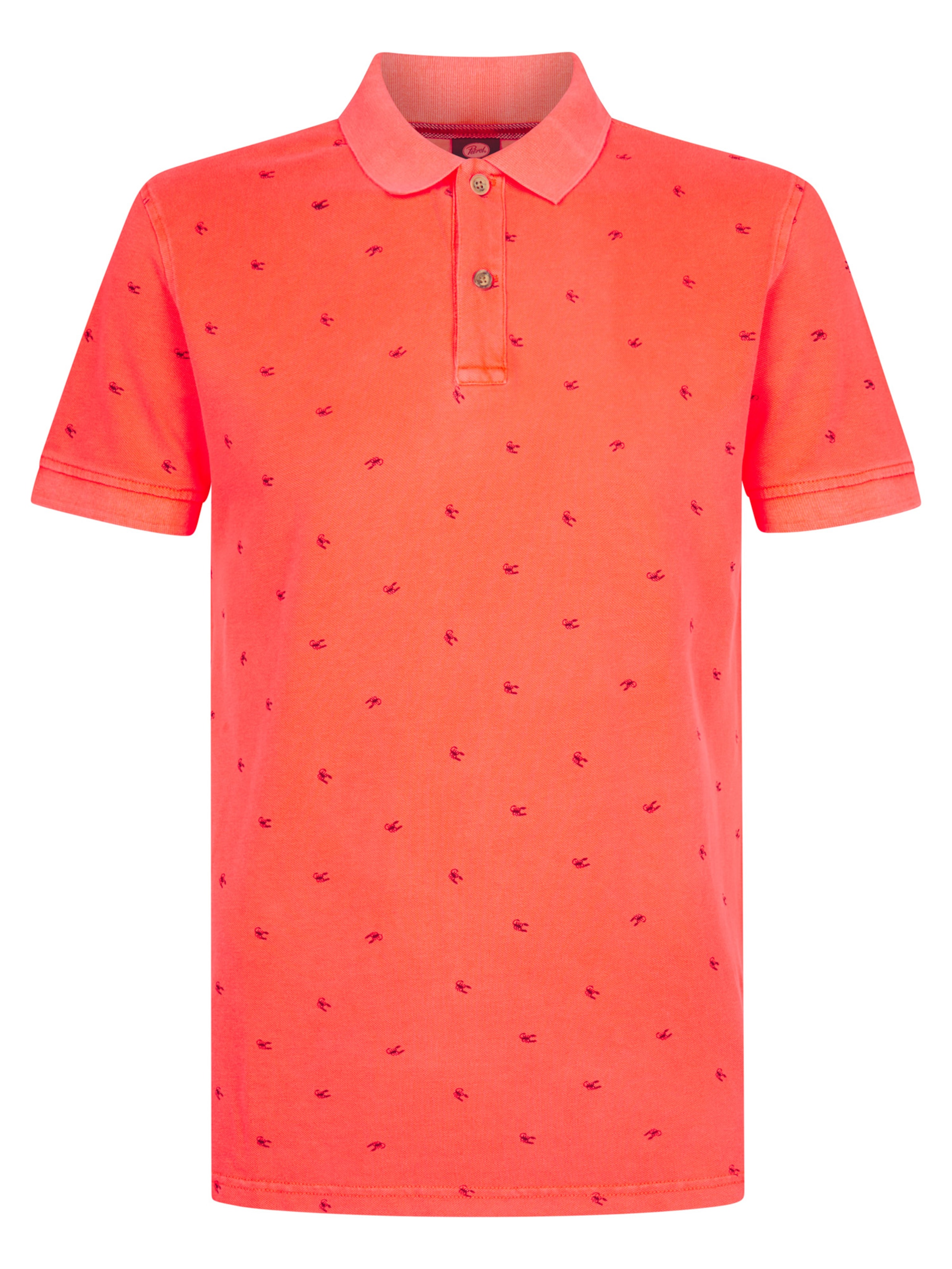 Petrol Industries Shirt 'OlaVerde' in Orange: front