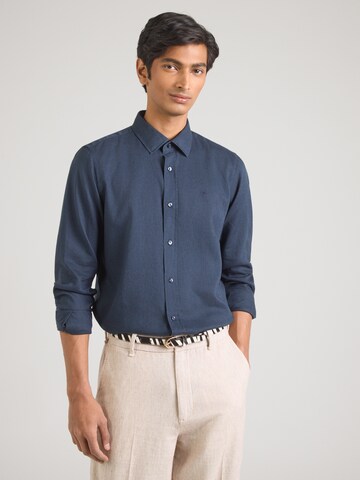 JOOP! Regular Fit Hemd 'Mike' in Blau: Vorderseite