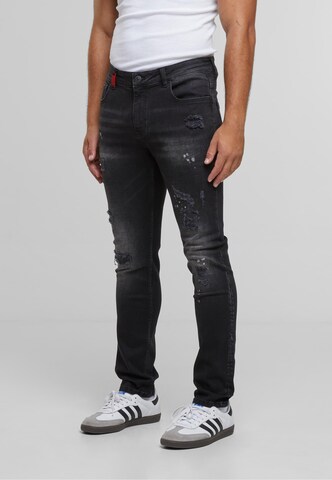 Slimfit Jeans 'Emilio' di 2Y Premium in nero