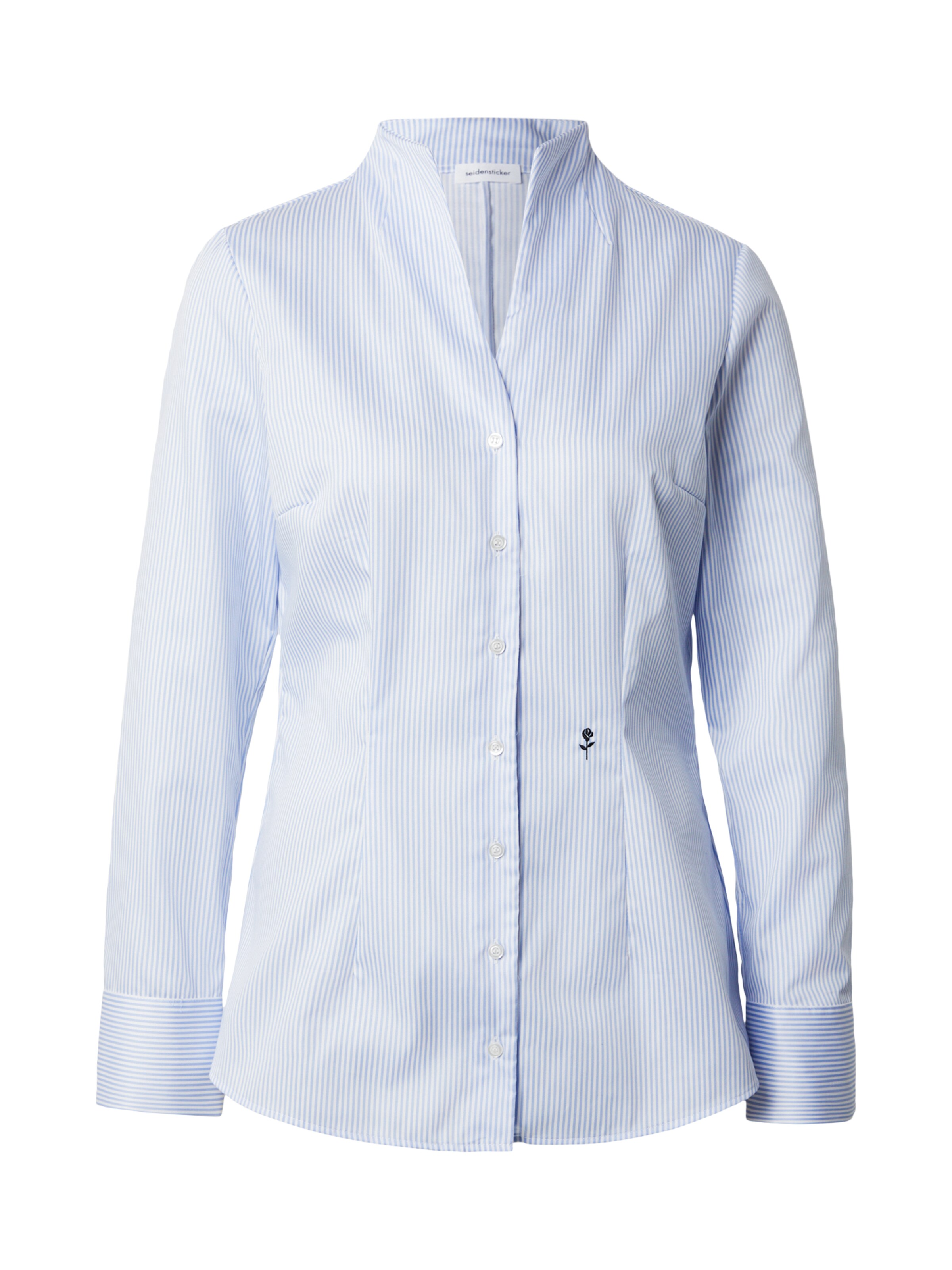 SEIDENSTICKER Bluse in Blau: Vorderseite