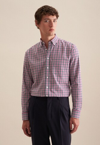 SEIDENSTICKER Regular fit Business shirt in Pink: front