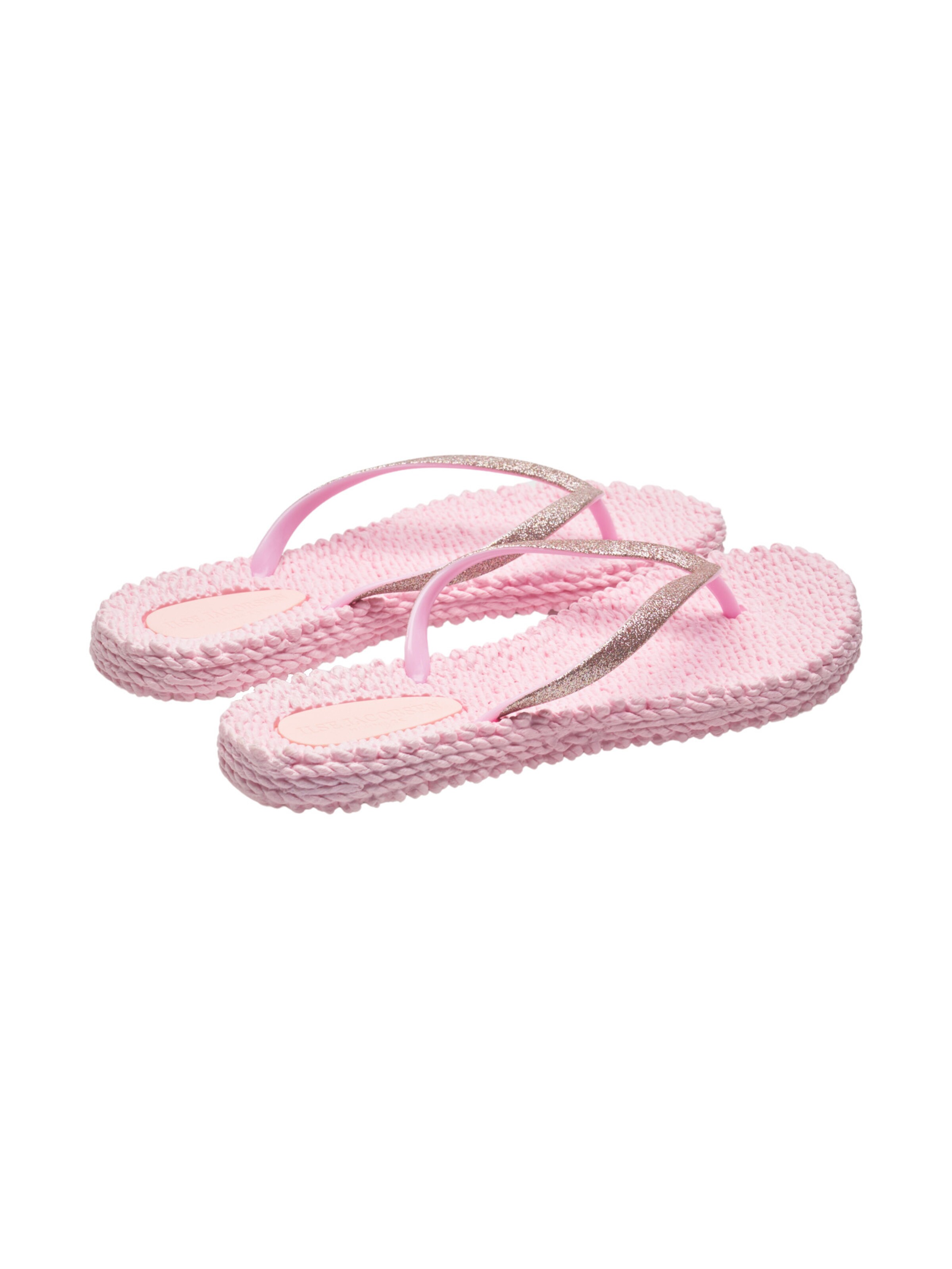 ILSE JACOBSEN T-bar sandals in Pink