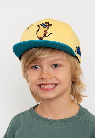 koaa Beanie 'Maus - On The Beach' in Yellow: front