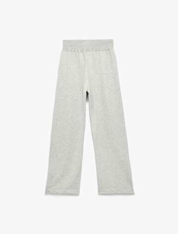 Koton Wide Leg Hose in Grau
