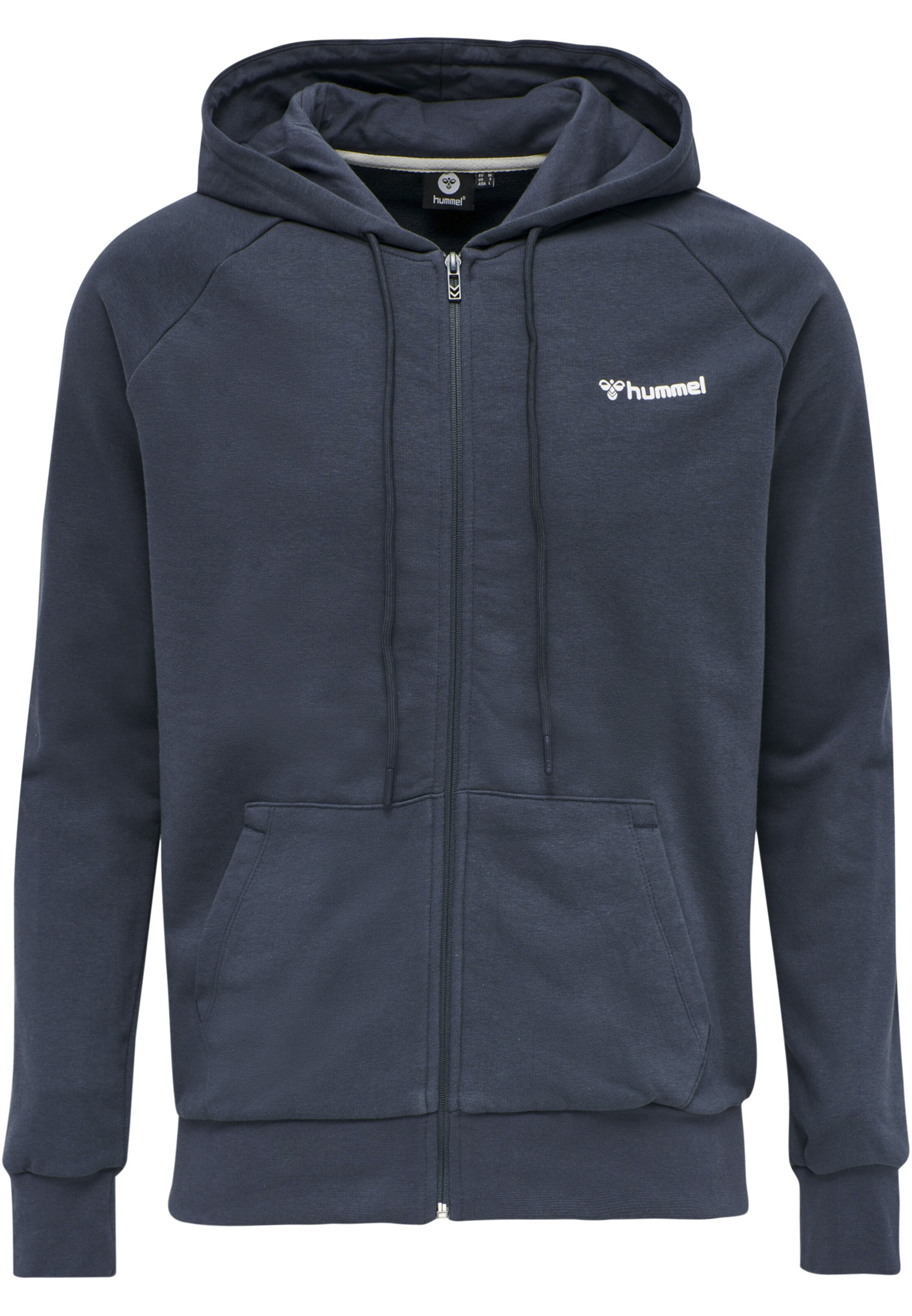 Veste de survêtement Hummel en bleu : devant